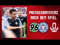 Die Pressekonferenz nach dem Auswärtssieg bei Hannover 96 am letzten Spieltag 🎙️ | #H96KSV