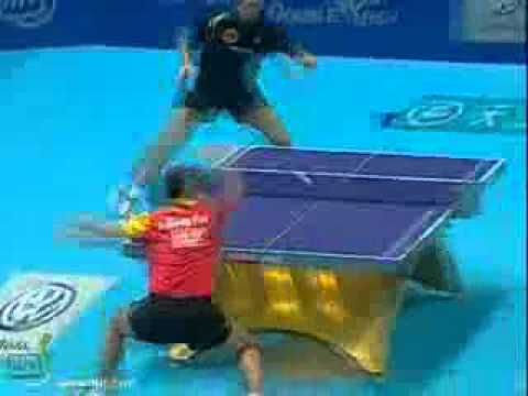 VW Cup 2011  Wang Hao Timo Boll   YouTube