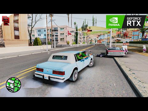 GTA SA on RTX™ 3090 - 'Sweet's Girl' Mission - Ultra Graphics Gameplay Walkthrough Part 7 [4K 60FPS]