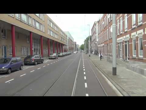 Uitrukken met lijn 8 naar de Kleiweg. (in Full HD 1080p)