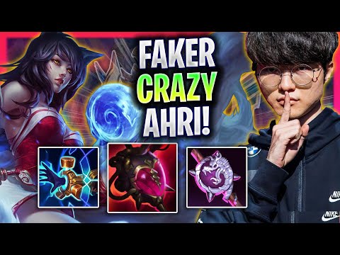 FAKER CRAZY WITH AHRI! - T1 Faker Plays Ahri Mid vs Galio! | Season 2024