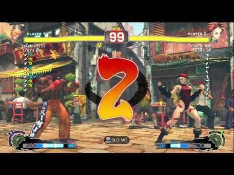 Akimo [DeeJay] vs kuraudokin [Cammy] SSF4 Japanese Online Ranked Matches - TRUE-HD