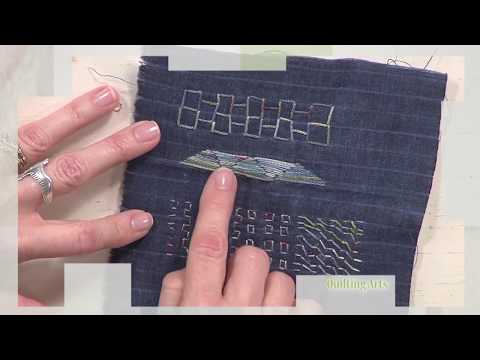 Stitch by Hand and Machine | Quilting Arts TV (Preview 2513)