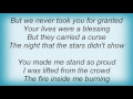 10cc - The Stars Didn't Show Lyrics