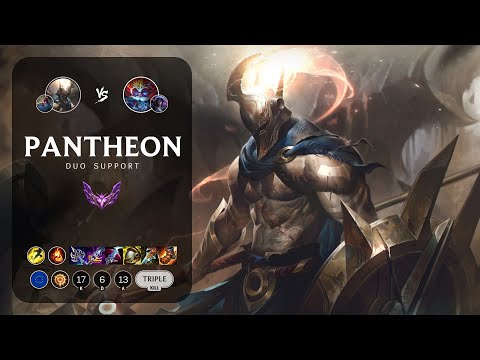Pantheon Support vs Heimerdinger - EUW Master Patch 13.12