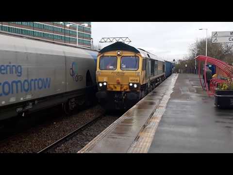 Gbrf 66709 With Freightliner 66618 31/1/20