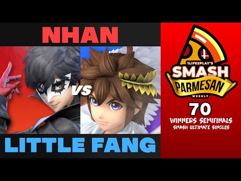 Nhan vs Little Fang - Smash Ultimate Singles Winners Semifinals Smash Parmesan 70 - Joker vs Pit