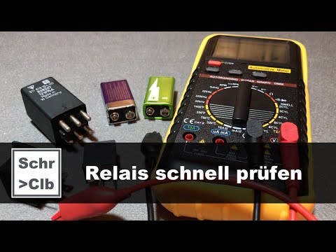 Quick & Dirty: How to quickly test a relay