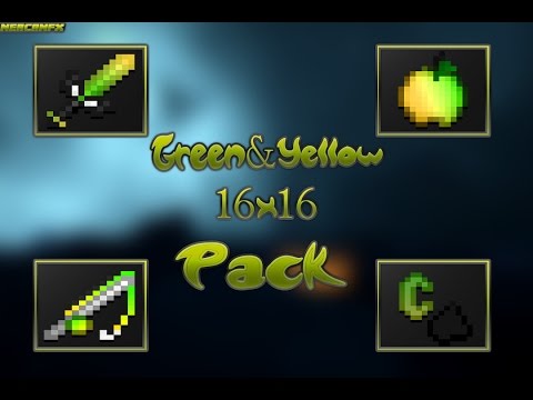 EPIC Green&Yellow PvP Texture Pack for MCSG/UHC