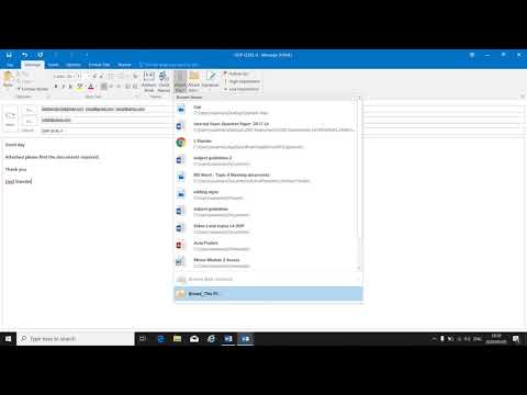 Office Data Processing L4 (Outlook - Creating a new email - Topic 5.4) - Mrs. L. Stander