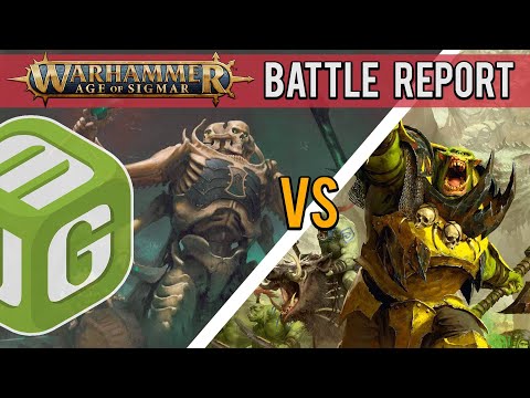 Ossiarch Bonereapers vs Ironjaws Age of Sigmar 4th Edition Battle Report Ep 2