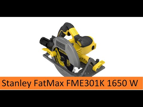 Diskinis pjūklas Stanley FME301K video