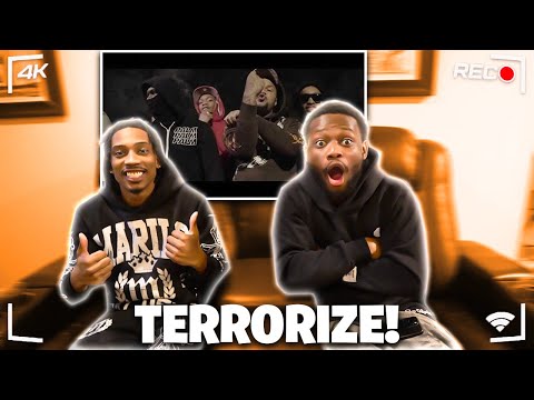 SLAYTER x 26AR x KAY FLOCK - TERRORIZE | REACTION!