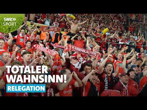Relegation: FCK schafft Aufstieg in die 2. Liga und rastet aus | SWR Sport