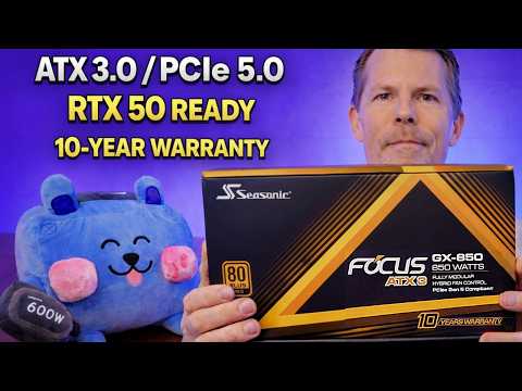 Seasonic Focus GX 850 ATX 3.0 Unboxing &amp; First Look!