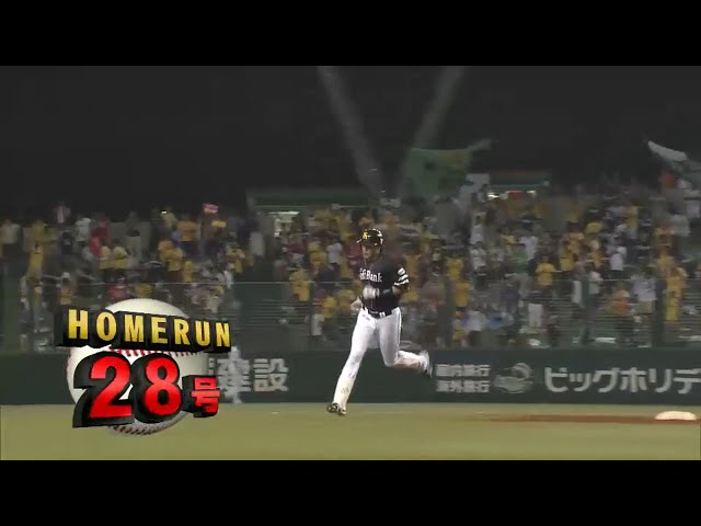 【8回表】解説も思わず笑っちゃう ホークス・柳田の28号豪快弾!! 2015/9/1 L-H