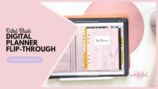 Flip Through & How to Navigate Your New Dated Digital Planner