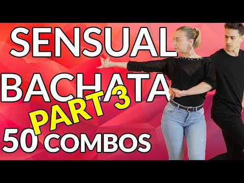 Sensual Bachata 50 Combos (part 3) : Thank you for 50k SUBS ! Marius&Elena