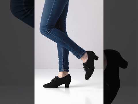 Werner Kern Ingrid Zwart Suede dansschoenen voor Dames