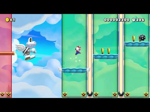 Sky High Hazard by Reus 🍄 Super Mario Maker 2 ✹Switch✹ #avv