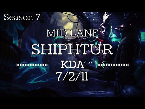 Shiphtur - Ekko vs Zed - NA - Gameplay Highlight S7