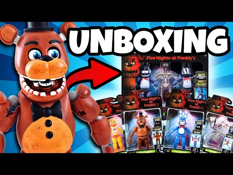 Five Nights At Freddy's Jazwares Action Figure Unboxing