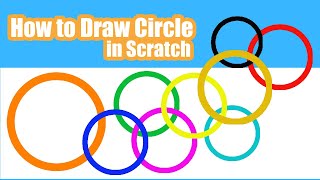 How to Draw a Circle in Scratch | Learn Scratch | Scratch Tutorial