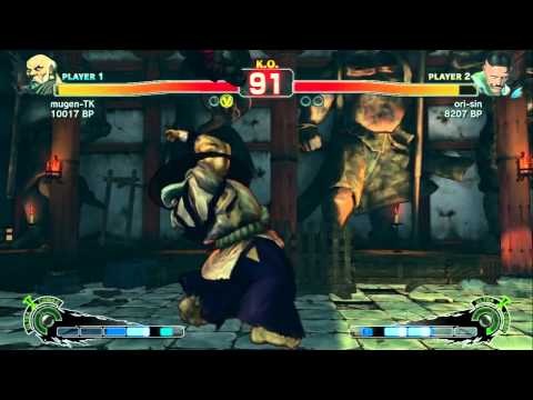 [SSF4] Gouken(mugen-TK)vsDudley(ori-sin) 10/10/31 PS3