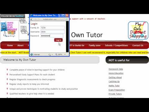My Own Tutor video.
