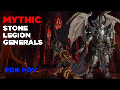 【Us But Better】Mythic Stone Legion Generals Kill | Frost Death Knight POV