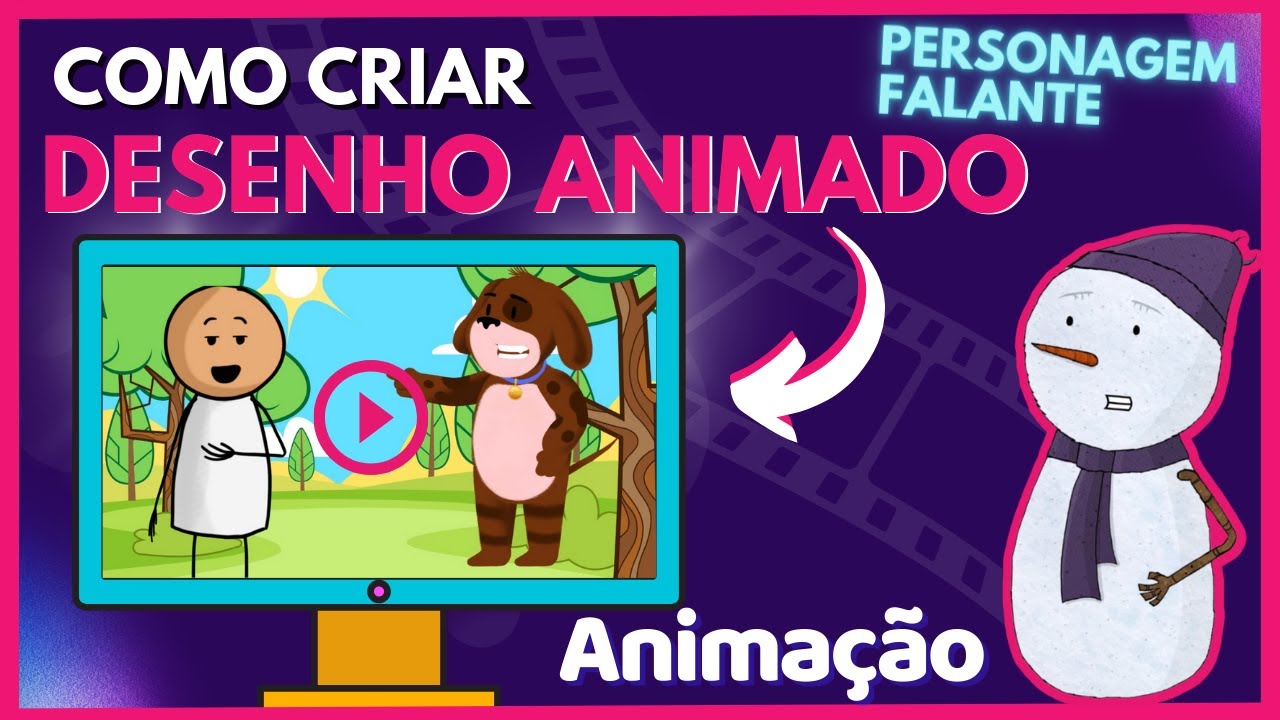 [ Novidade ] Como Criar Desenho Animado, Animação - Grátis e Profissional 2024