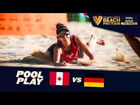 Melissa/Brandie vs. Müller/Tillmann - Day 3 Highlights | Doha Finals 2023 #BeachProTour