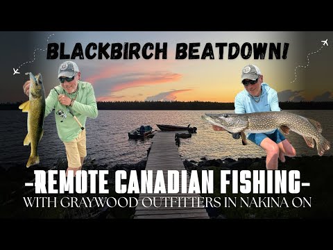 Blackbirch Beatdown! - Remote Canadian Fishing With Graywood Outfitters In Nakina, ON