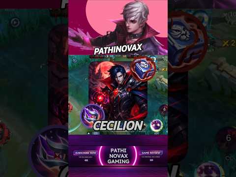 Cecilion Damage Scaling Is Wild 🔥 | MLBB #shorts