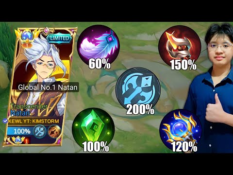 NATAN BROKEN META BUILD & EMBLEM❗WATCH YOUR ENEMIES SUFFER🔥