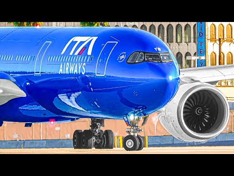 ✈️🇺🇸 LOS ANGELES LAX Airport Plane Spotting 🇺🇸 100 CLOSE UP Airplane Takeoffs & Landings Compilation