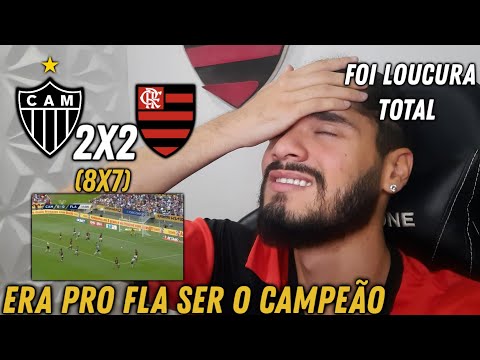 GALO CAMPEÃO DA SUPERCOPA!! ATLÉTICO 2 X 2 FLAMENGO REACT MELHORES MOMENTOS