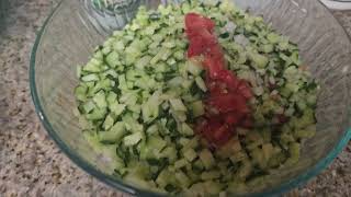Lebanese Tabbouleh Salad. Easy Refreshing, Delicious. #food #foodie #recipe #recipes  #home #fun 