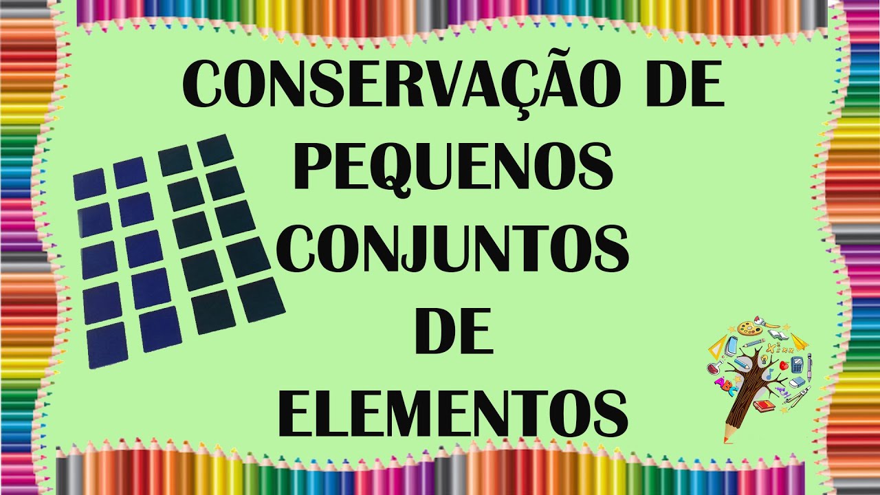 CONSERVAÇÃO DE PEQUENOS CONJUNTOS DISCRETOS DE ELEMENTOS
