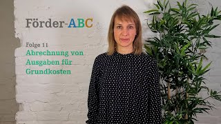 Förder-ABC: Abrechnung von Ausgaben für Grundkosten | NEUSTART KULTUR | Bundesve