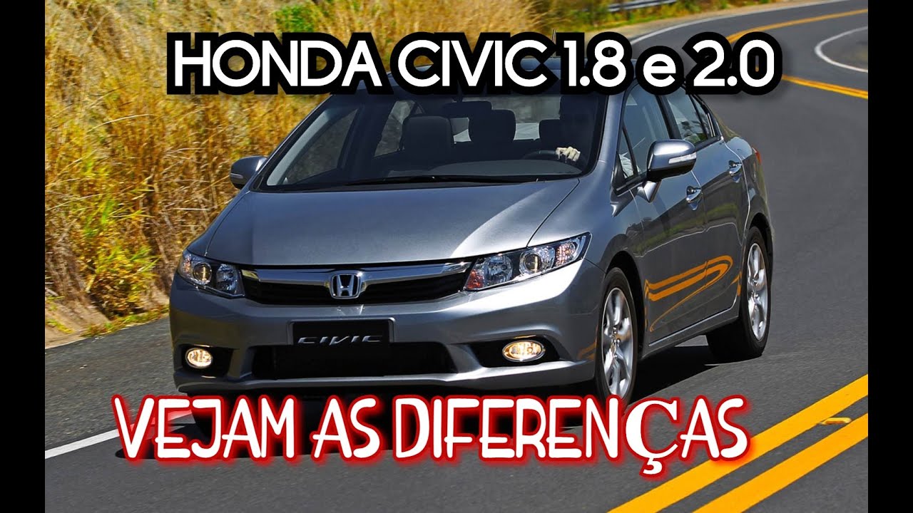 CIVICS G9 - diferenças e curiosidades! 1.8 e 2.0