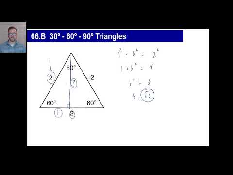 Saxon Math - Algebra 2: 3rd Edition (Lesson 66 - Signs of Fractions, 30-60-90 Triangles)