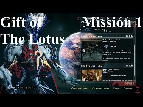 Warframe (PS4) - 7 Year Anniversary - Gift of the Lotus - Mission 1 (Exterminate)