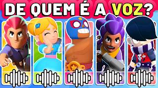 ⭐ QUIZ DE BRAWL STARS | Adivinhe o Brawler Pela Voz 🔊