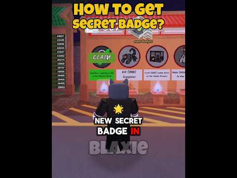 How to get NEW SECRET ACTION BADGE? 99 nights in the forest update volcanic #roblox #shorts