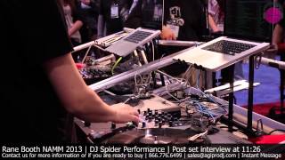 DJ Spider Performance & Interview | NAMM 2013 - agiprodj.com