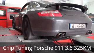 Chip Tuning Porsche 911 3.6 325 KM (model 997) Kreator Mocy zaprasza!!!
