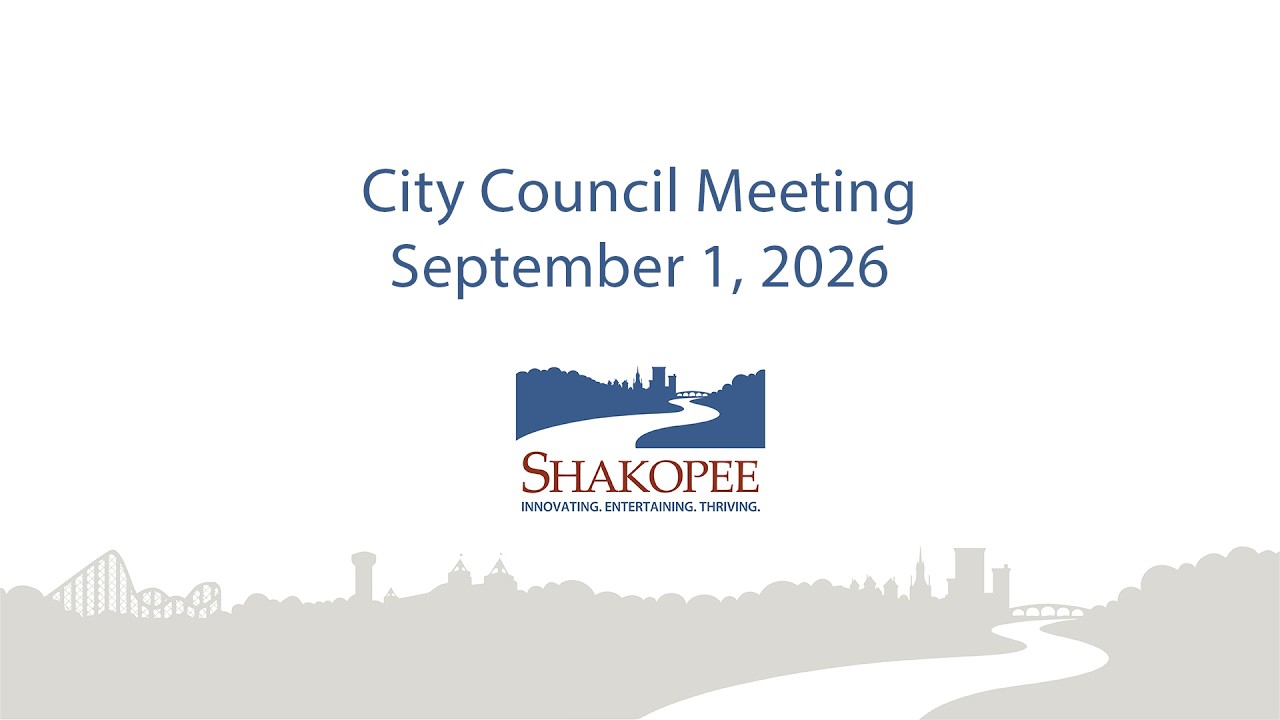City Council, September 1, 2026
