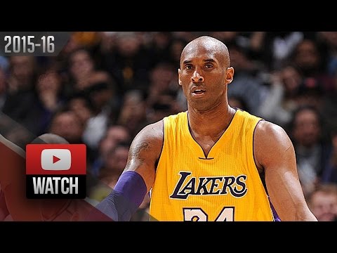 Kobe Bryant Full Highlights vs Timberwolves (2016.02.02) - CRAZY 38 Pts, MUST Watch!
