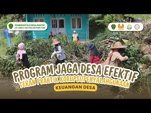 Program Jaga Desa Efektif Tekan Praktik Korupsi/Penyalahgunaan Keuangan Desa